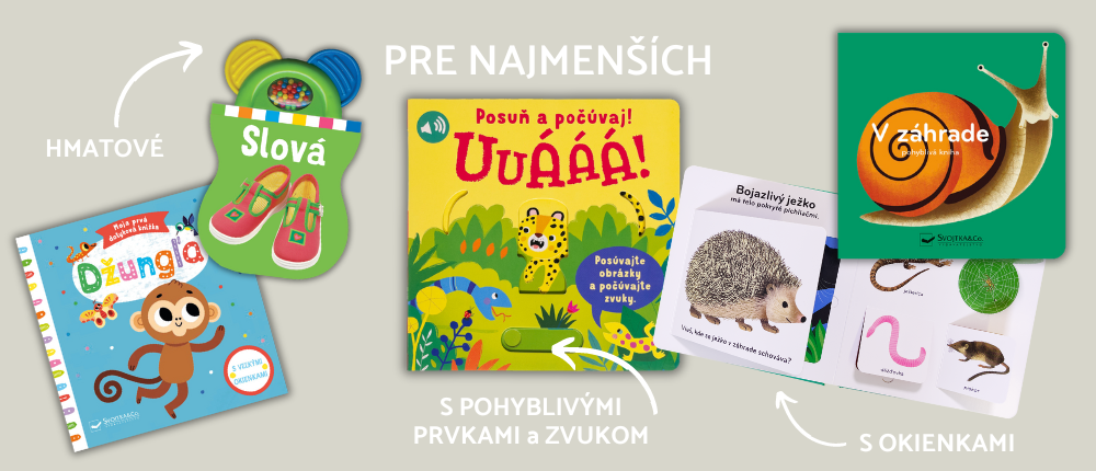 Knižky pre najmenších, leporelá, hryzadlo, babatko